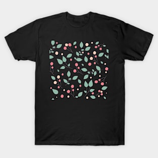 abstract floral pattern T-Shirt